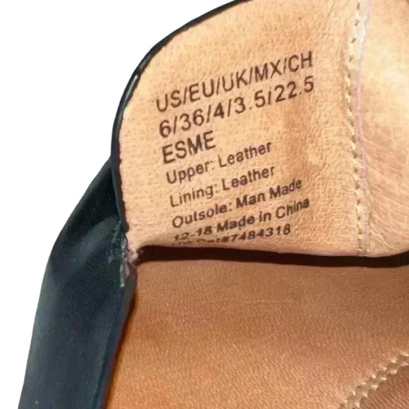 Gentle Souls by Kenneth Cole black leather mule loafers size 6 buttery soft - Picture 4 of 5